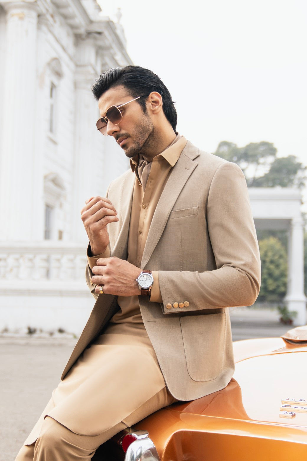 Blended Blazer l Beige