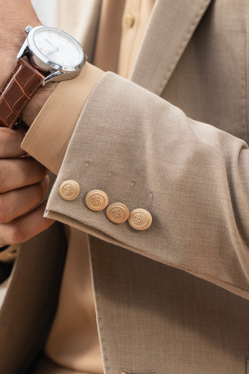 Blended Blazer l Beige