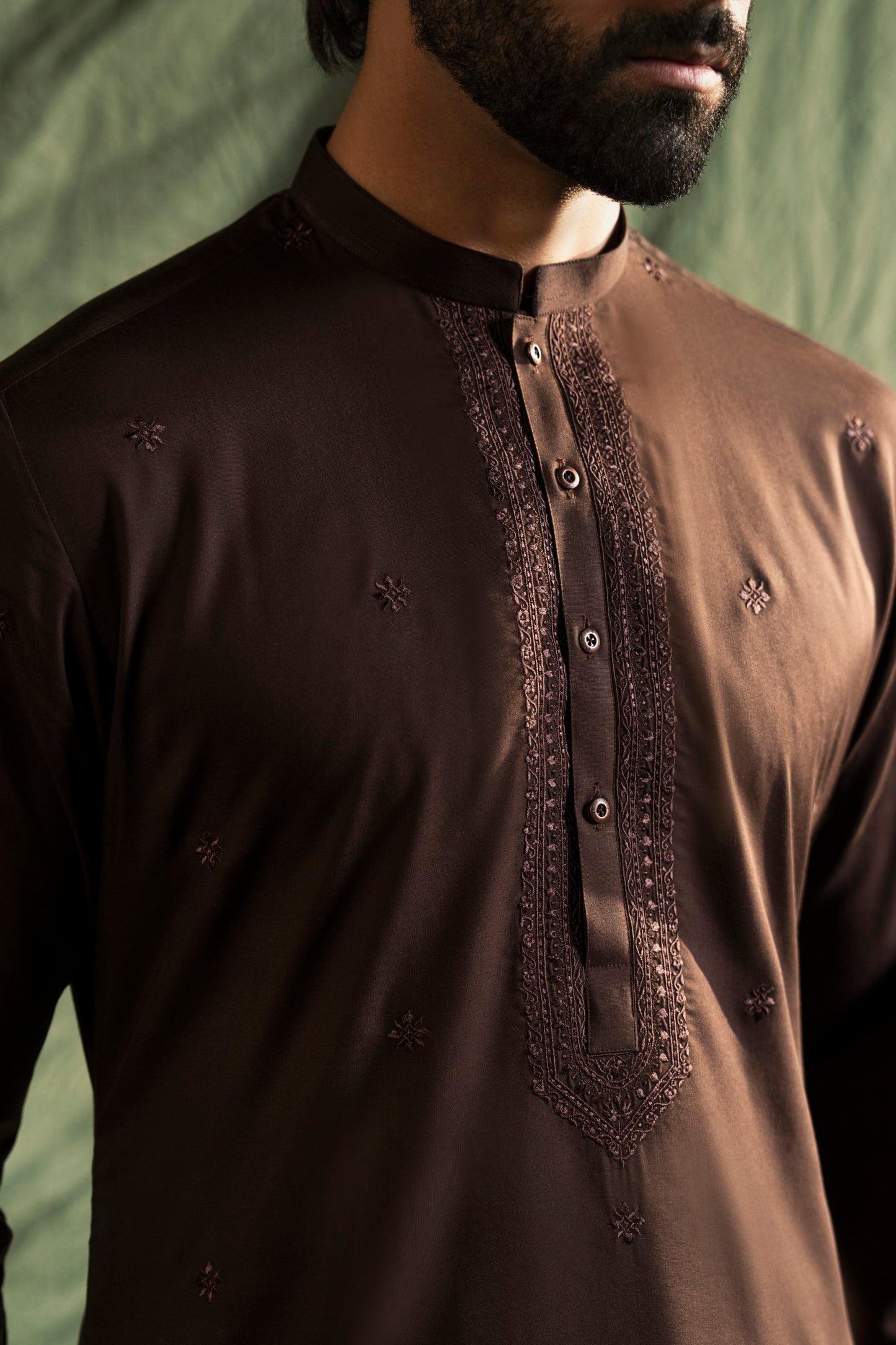 Embroidered Kurta Trouser