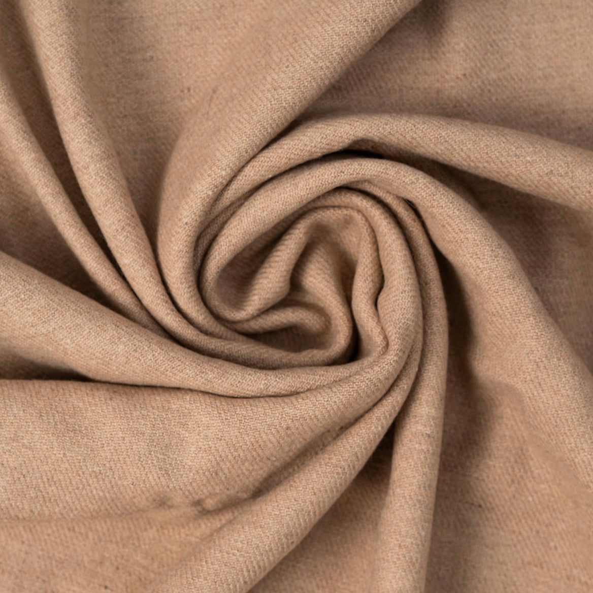 Elegant Wool Shawl l Fawn