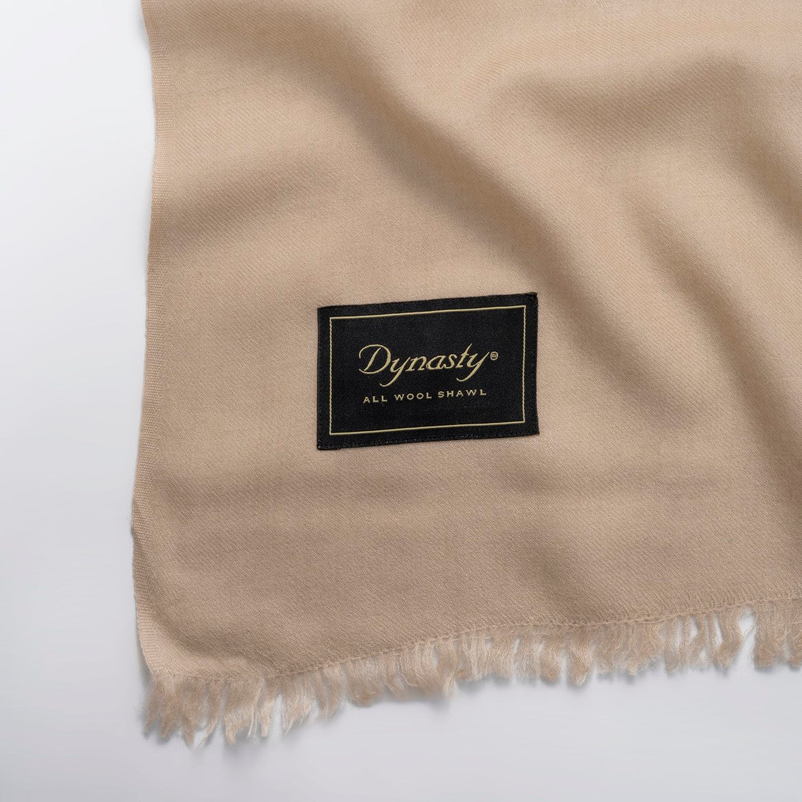 Lux Wool Shawl l Biege