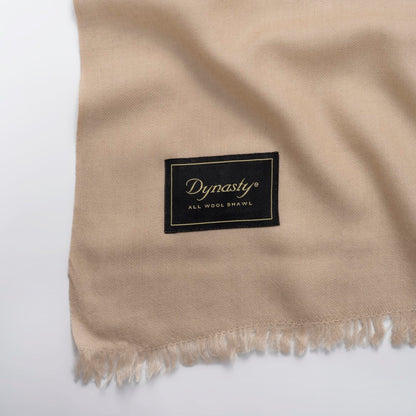 Lux Wool Shawl l Biege