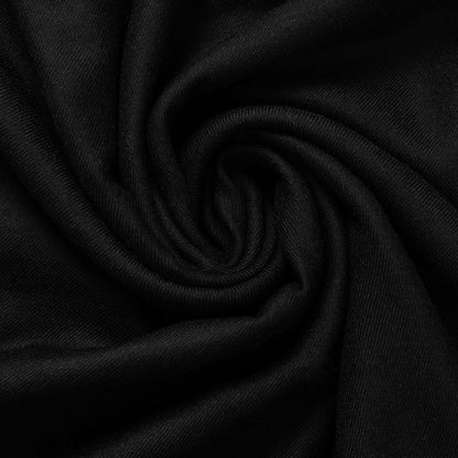 Lux Wool Shawl l Black