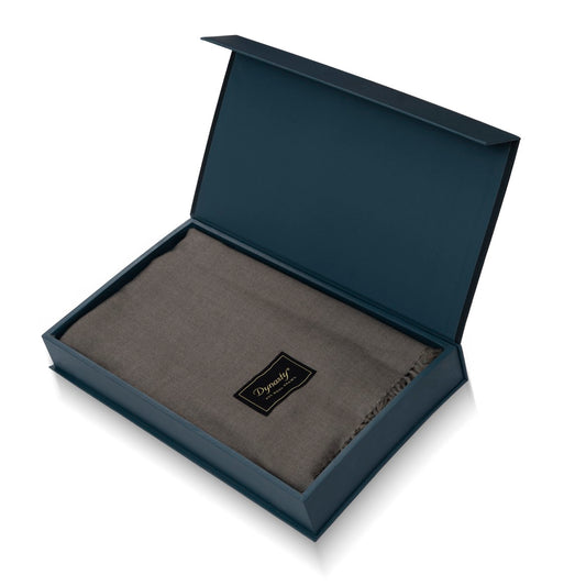 Lux Wool Shawl l Brown