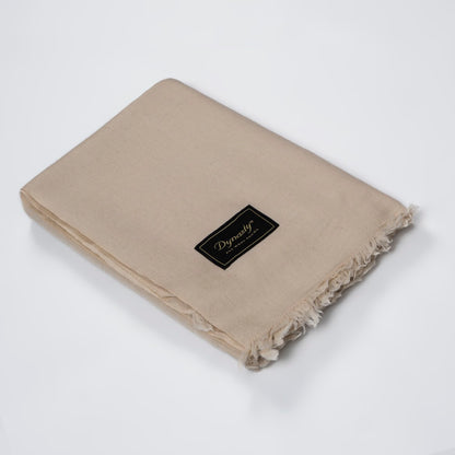 Lux Wool Shawl l Khaki