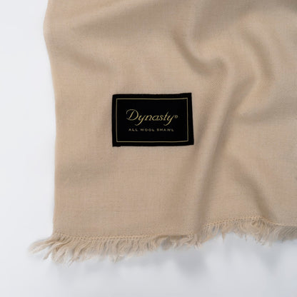Lux Wool Shawl l Khaki