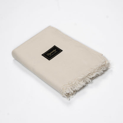 Lux Wool Shawl l Off White