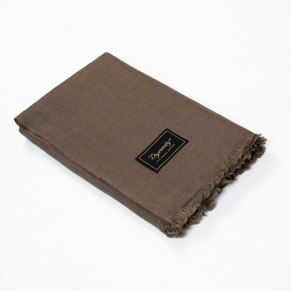 Lux Wool Shawl l Rust