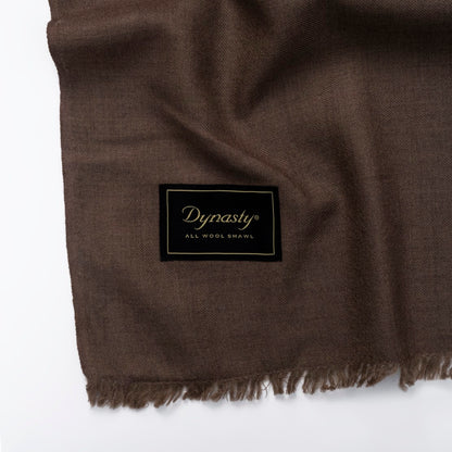 Lux Wool Shawl l Rust