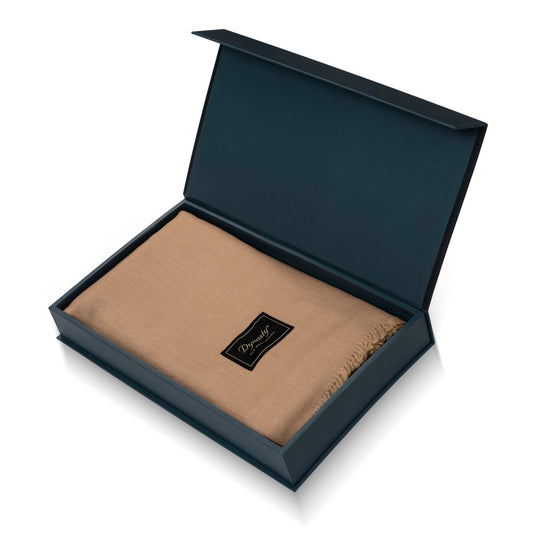 Lux Wool Shawl l Wheat