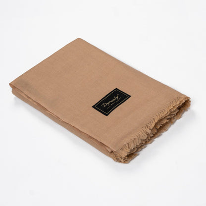 Lux Wool Shawl l Wheat