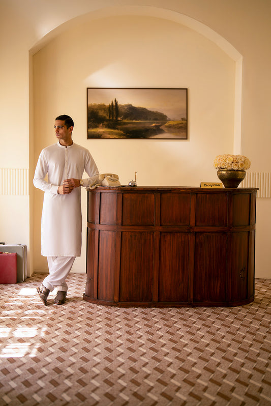 Embroidered Wash & Wear