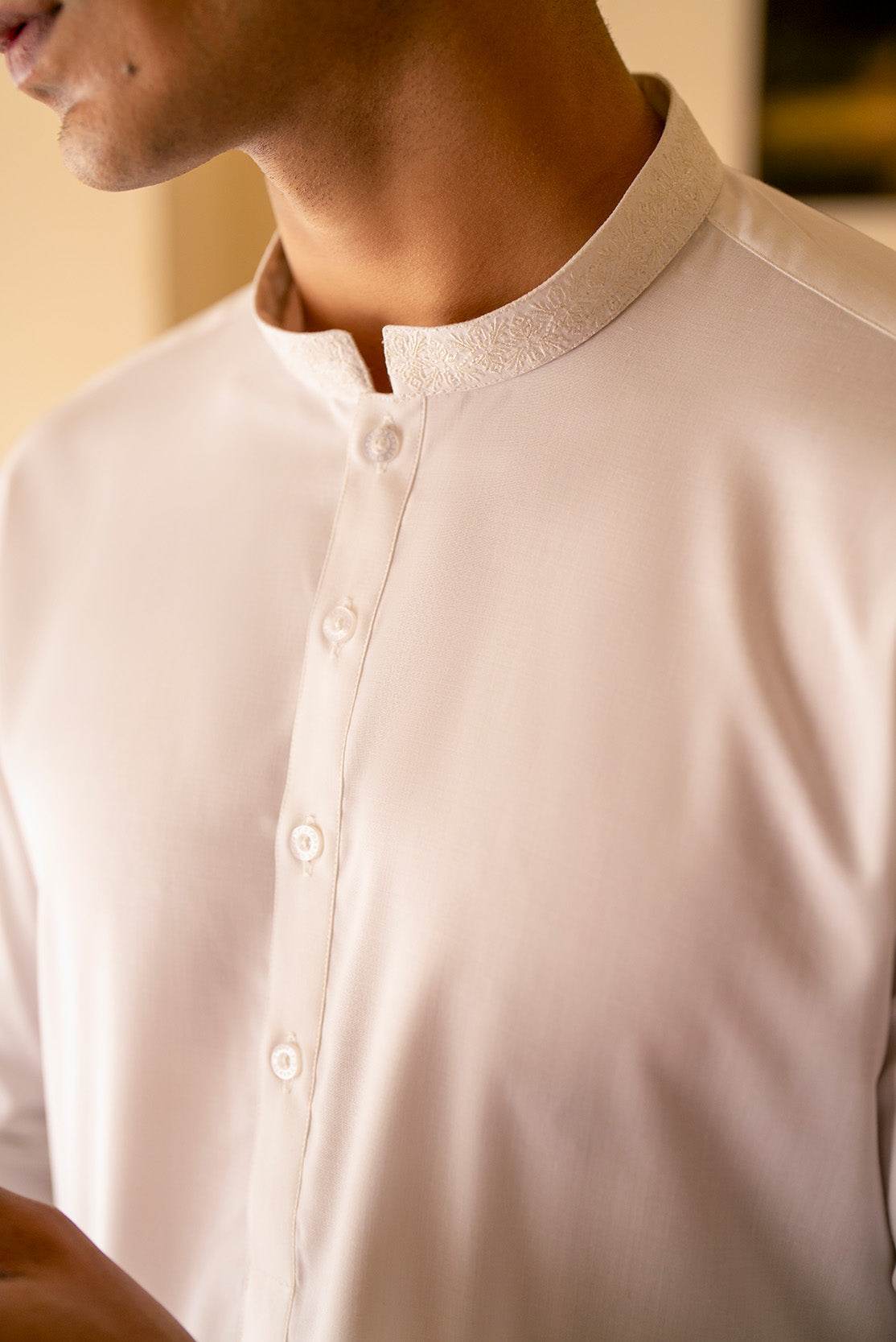 Embroidered Wash & Wear