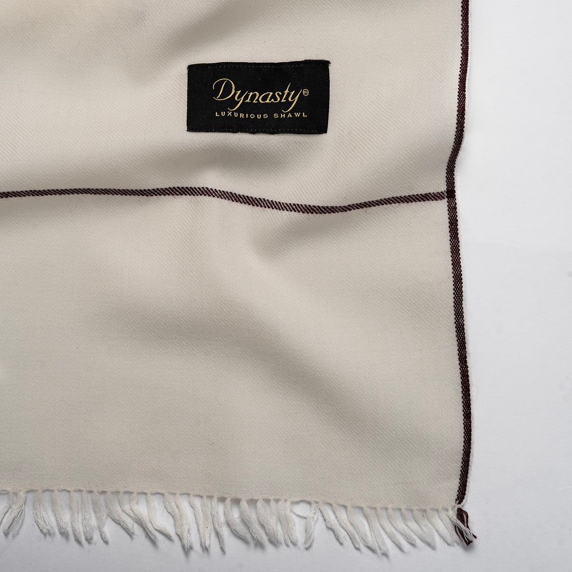 Premium Wool Shawl l White