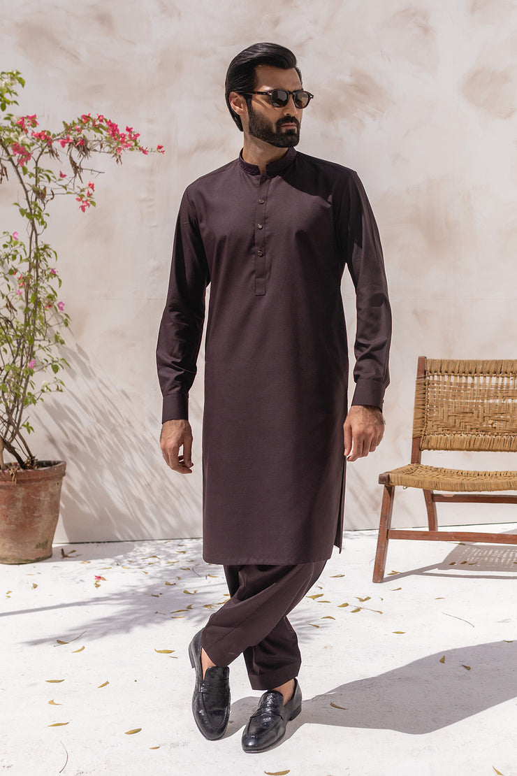 Embroidered Wash & Wear