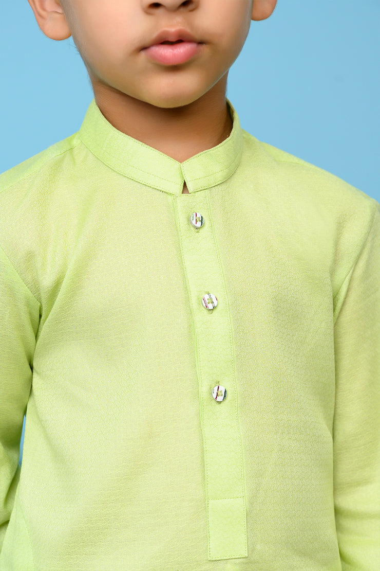 Textured Cotton Kurta