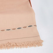 Lux Wool Shawl | Light Peach