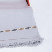 Lux Wool Shawl | Silver