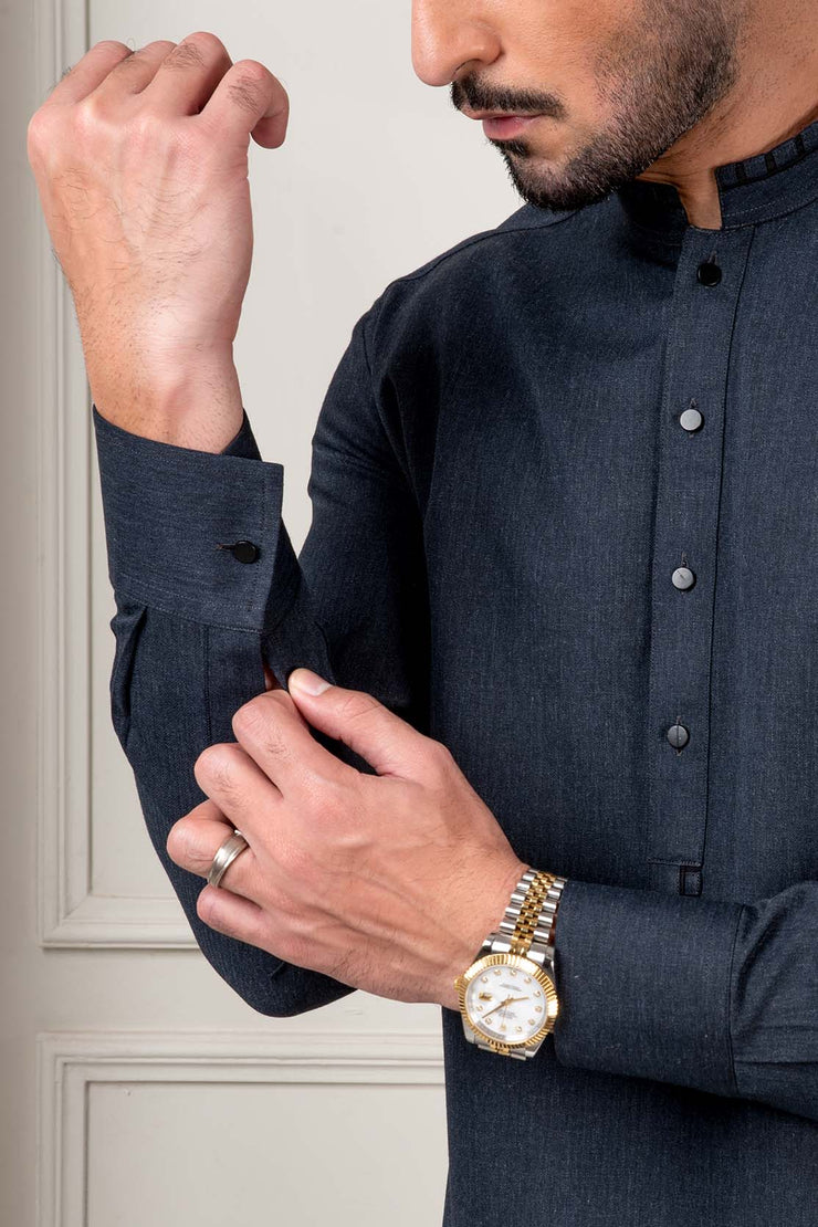 Herringbone Shalwar Kameez
