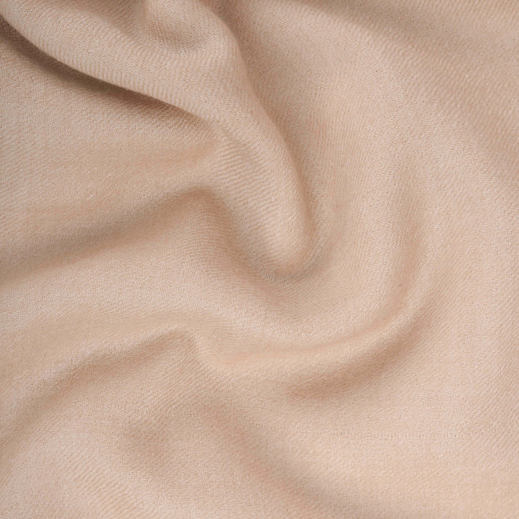 Lux Wool Shawl | Light Peach